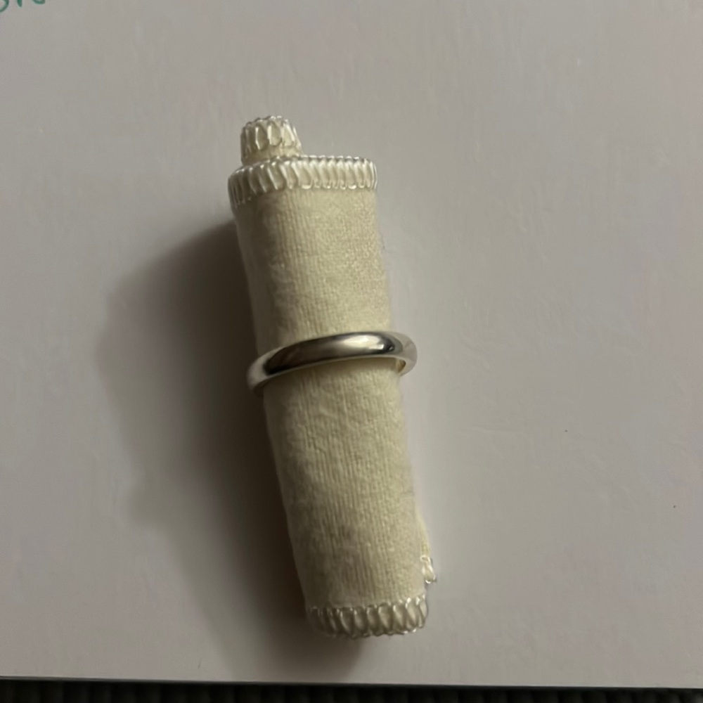 James Avery forever wedding band .925 sterling silver size 8